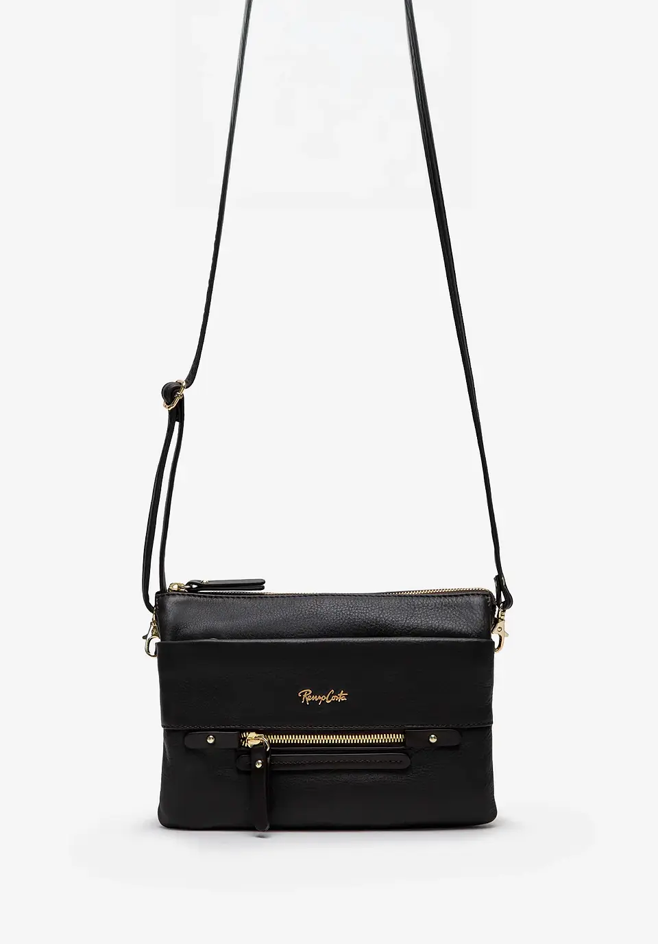 Morral De Cuero Mustard Muse 41