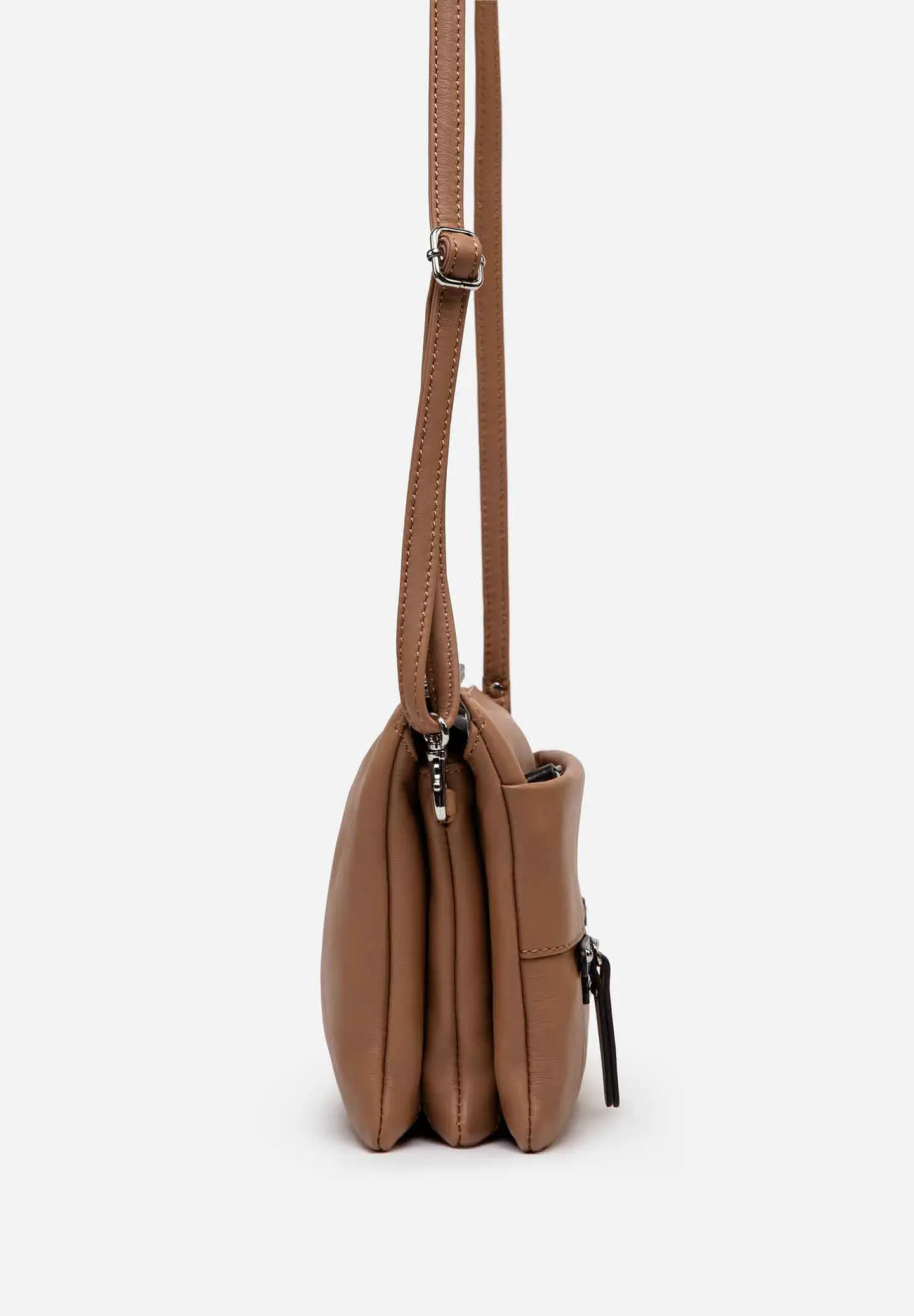 Morral De Cuero Mustard Muse 47
