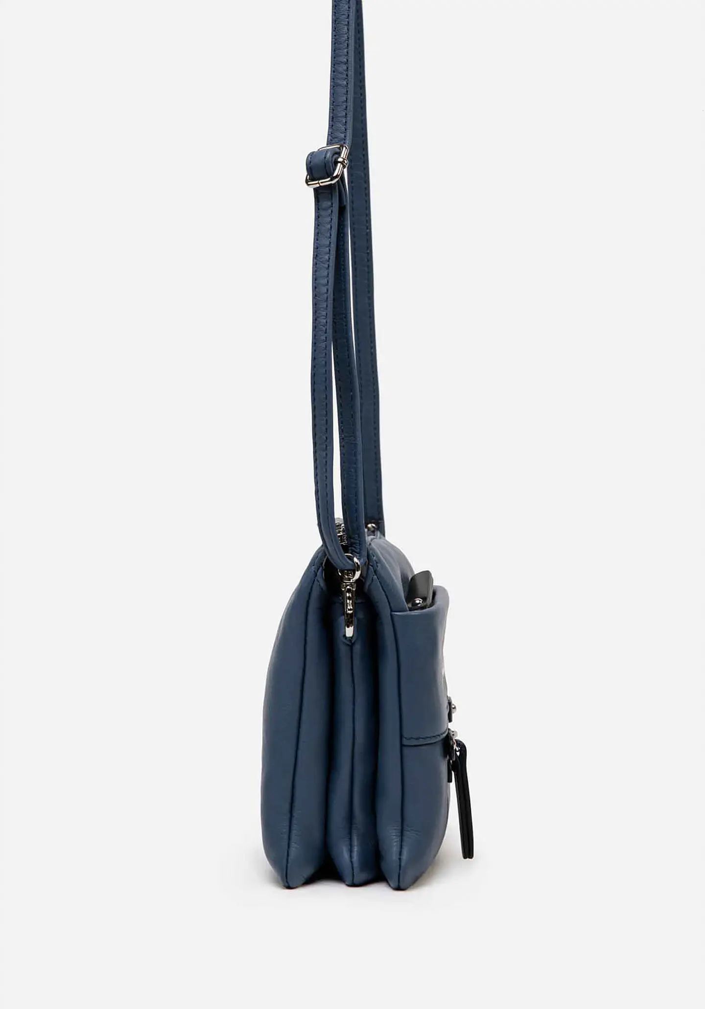 Morral De Cuero Mustard Muse 55