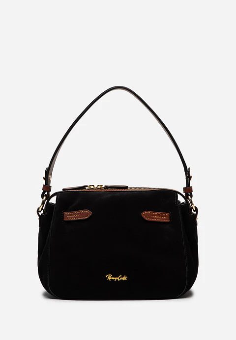 Cartera Cuero Suede