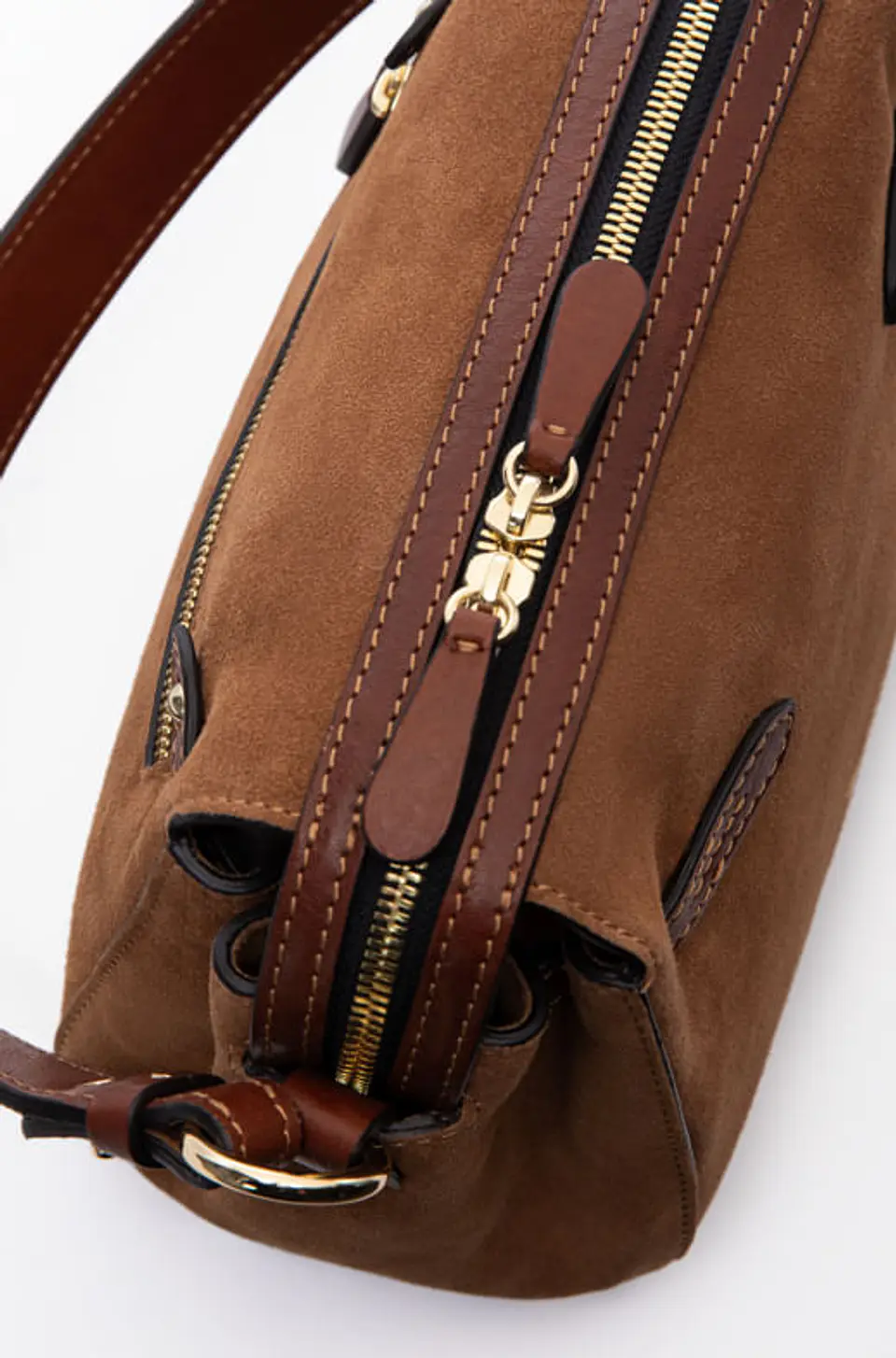 Cartera Cuero Suede 8