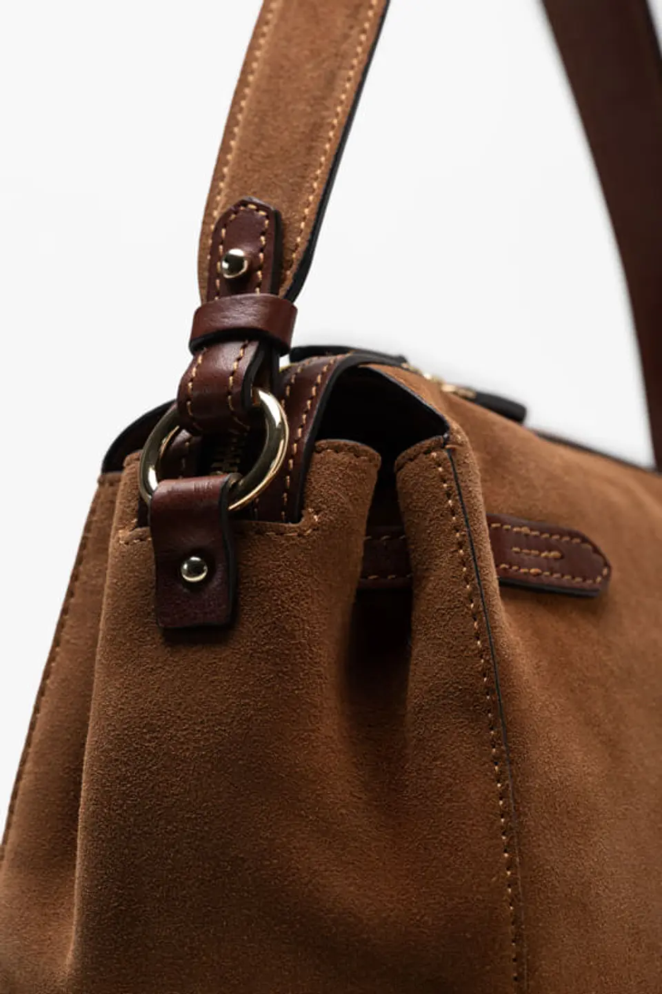 Cartera Cuero Suede 10