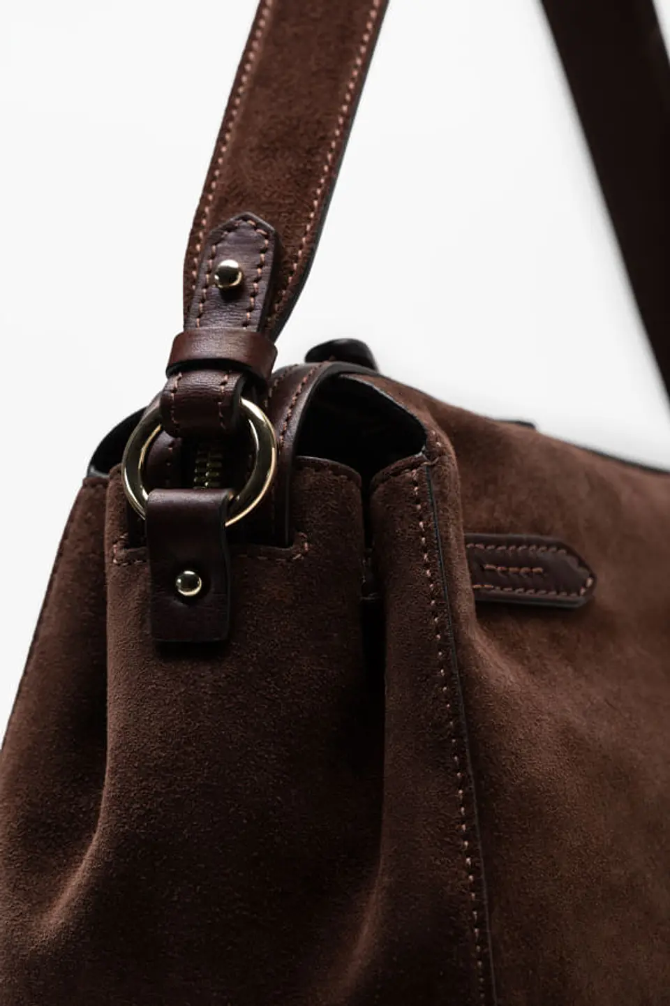 Cartera Cuero Suede 21