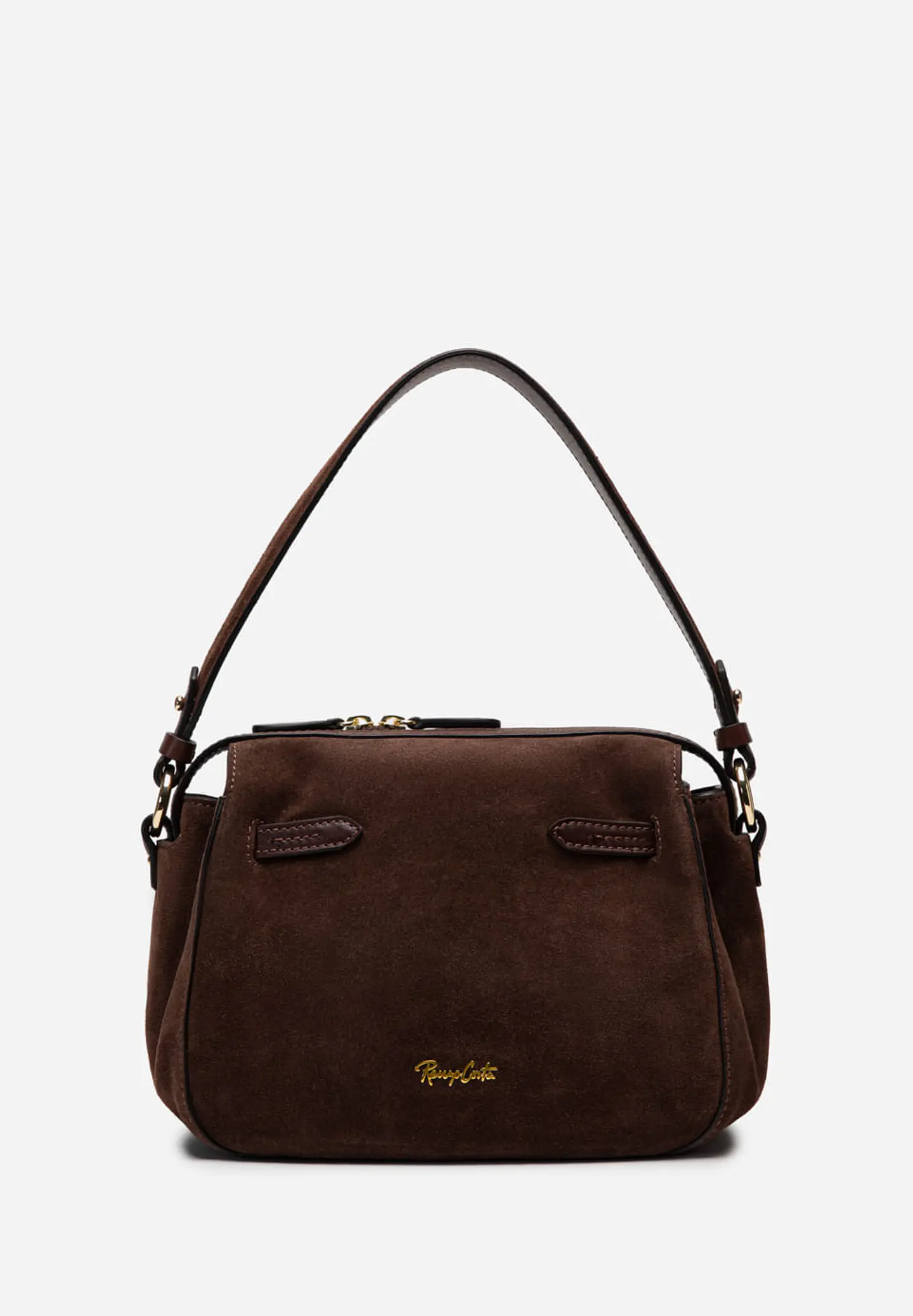Cartera Cuero Suede 22