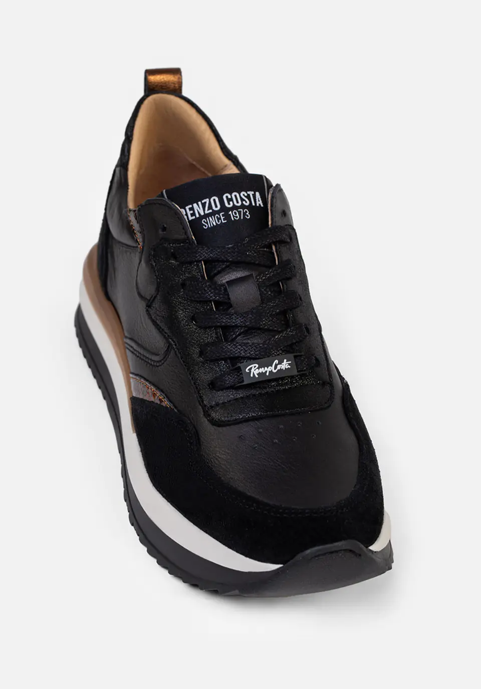 Sneakers Black & Croco 8