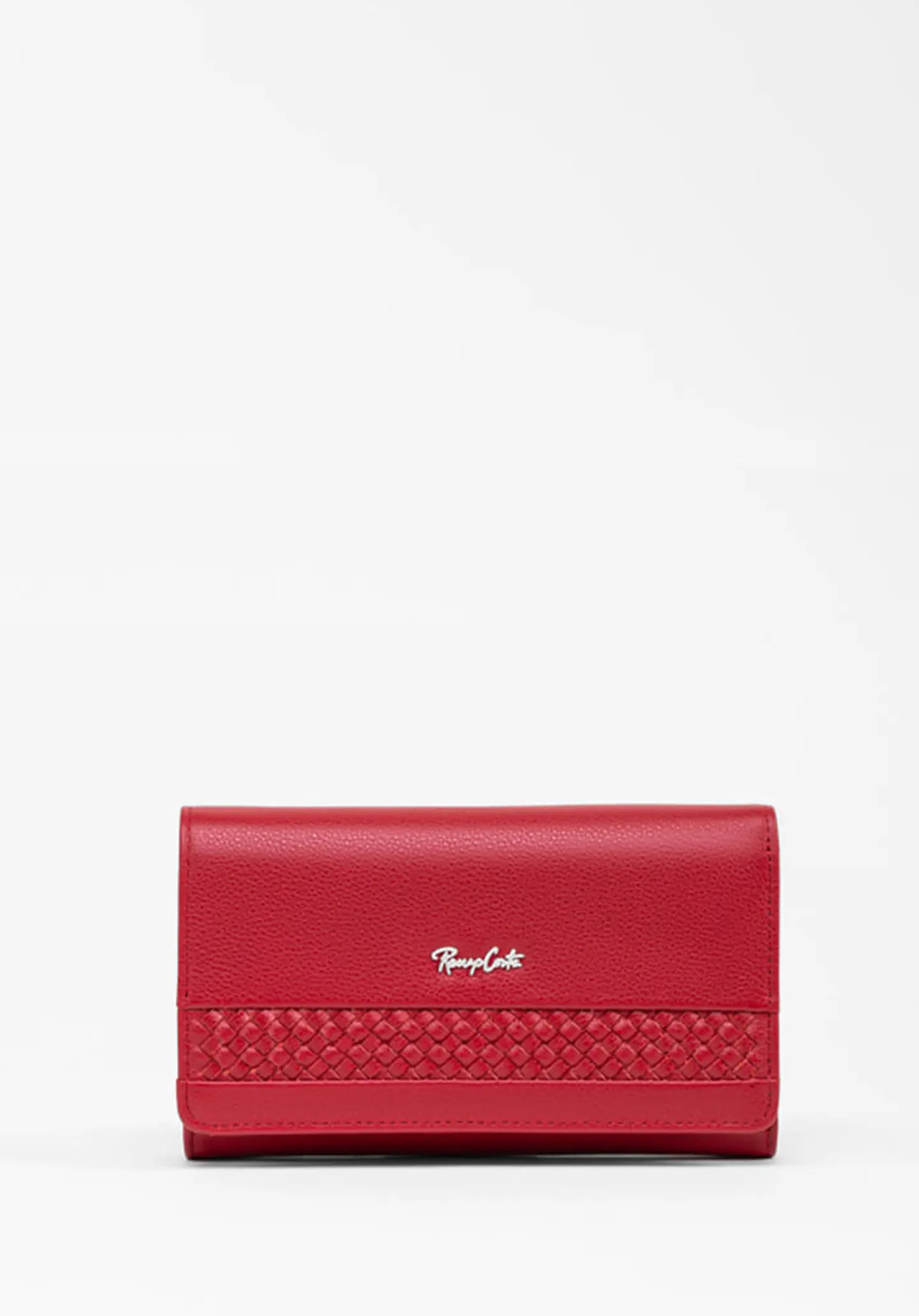 Billetera Cuero Trenzada Midi 2