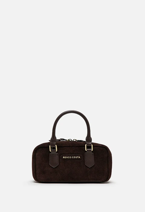 Cartera De Gamuza Soho Mini