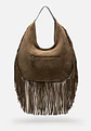 Cartera De Gamuza Flecos Boho - Miniatura 3