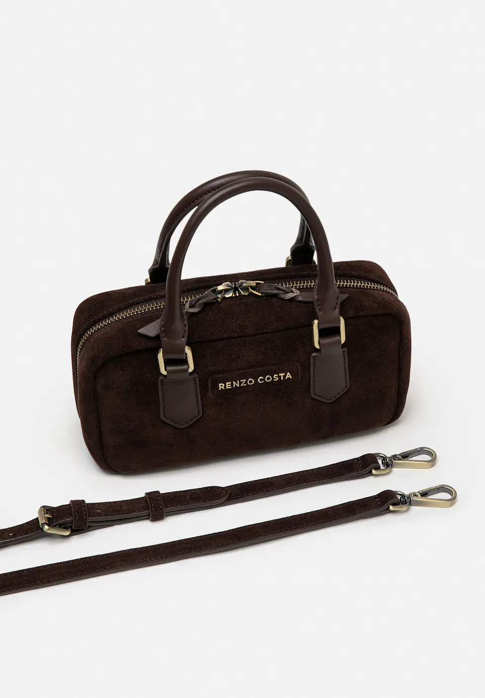 Cartera De Gamuza Soho Mini 11