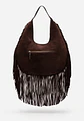 Cartera De Gamuza Flecos Boho - Miniatura 12