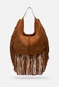 Cartera De Gamuza Flecos Boho - Miniatura 14