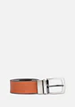 Correa Reversible De Cuero Liso - Miniatura 25