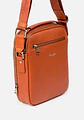 Morral Mediano En Cuero Grabado - Miniatura 4