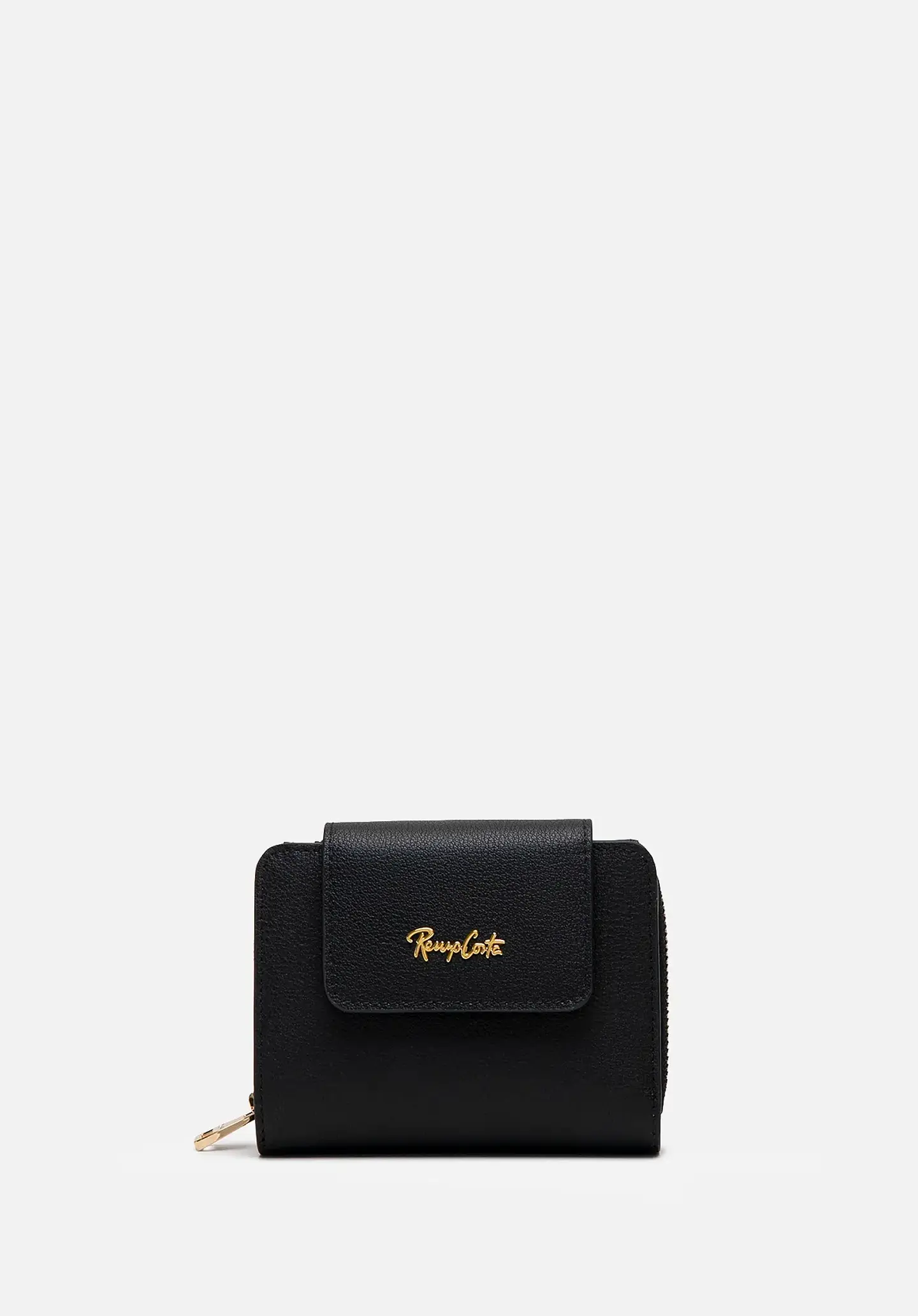 Billetera Cuero Zip Pocket 1