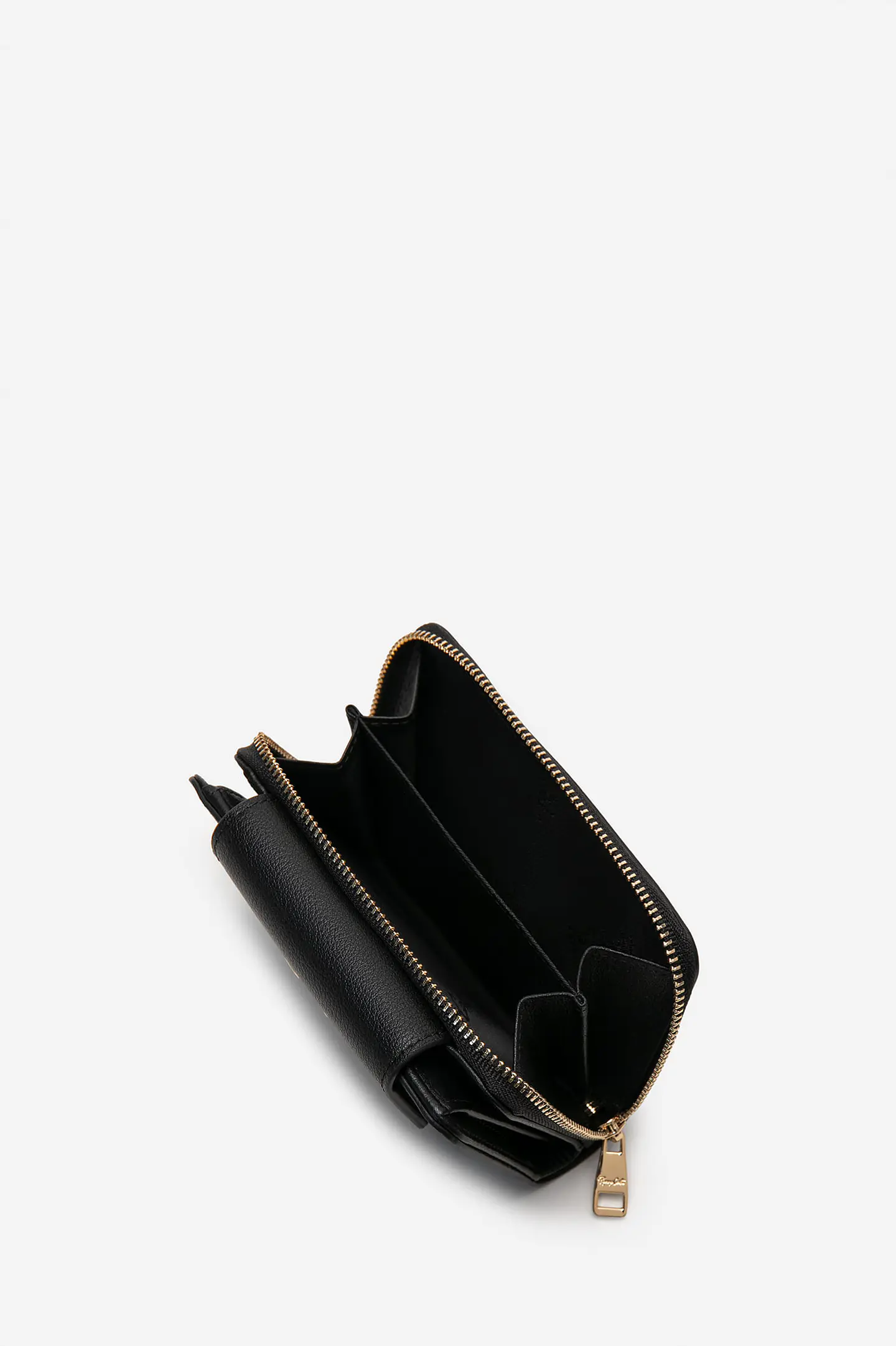 Billetera Cuero Zip Pocket 4