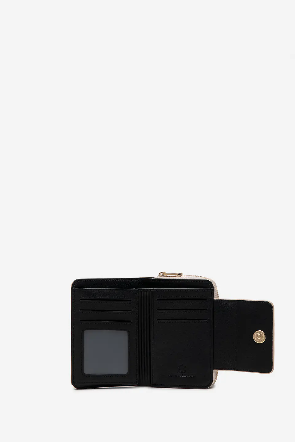 Billetera Cuero Zip Pocket 6