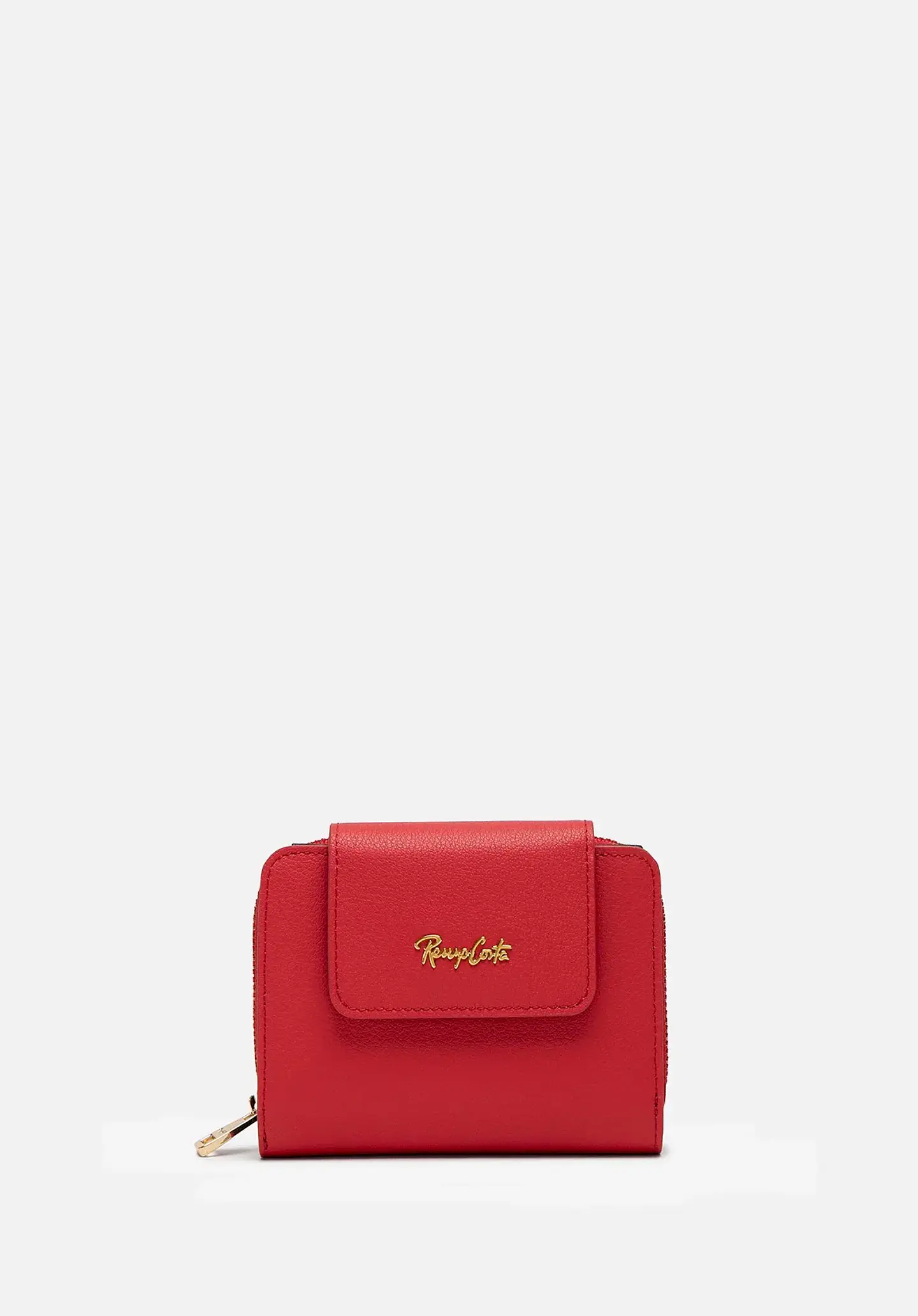 Billetera Cuero Zip Pocket 8