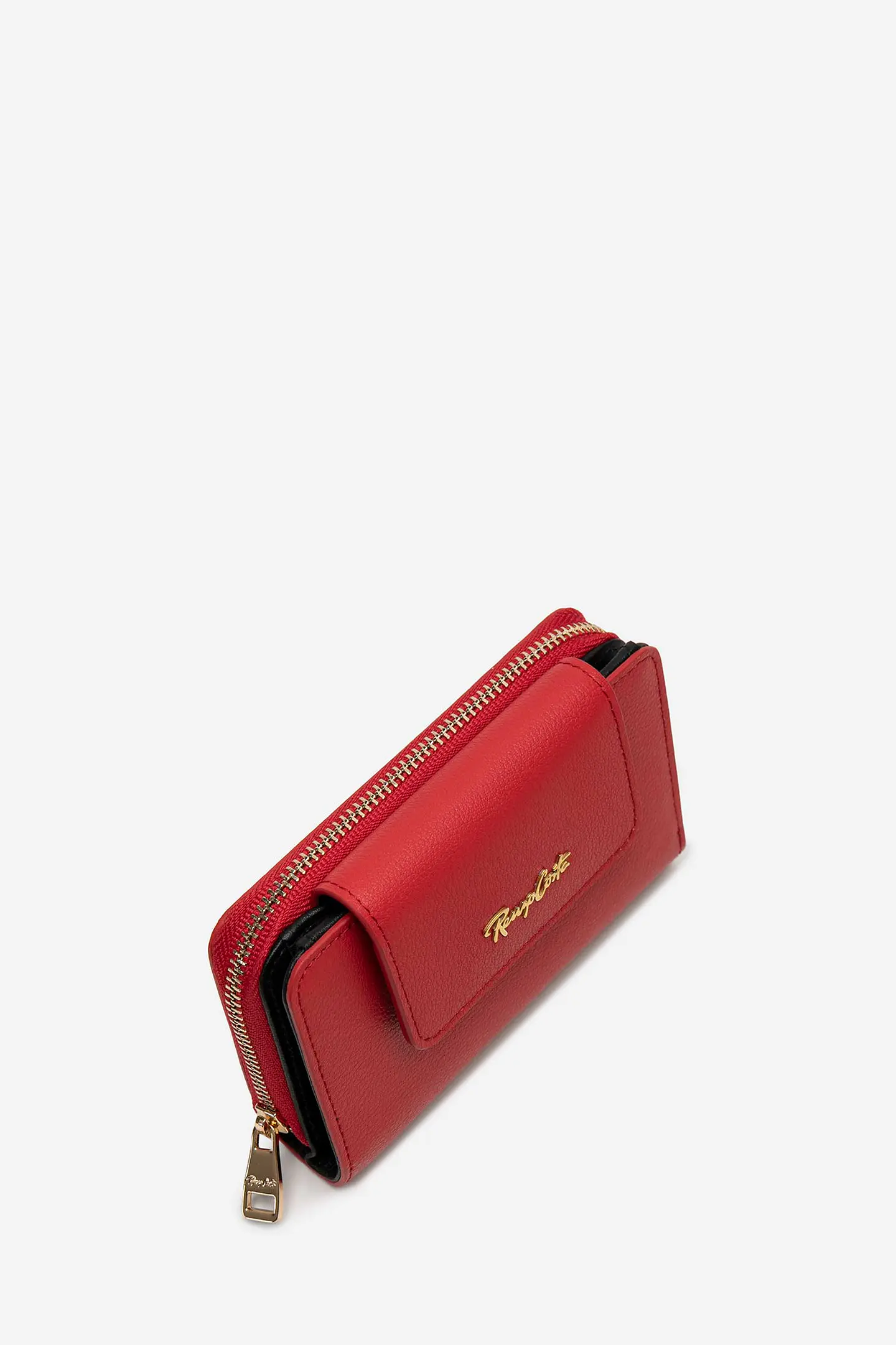 Billetera Cuero Zip Pocket 12
