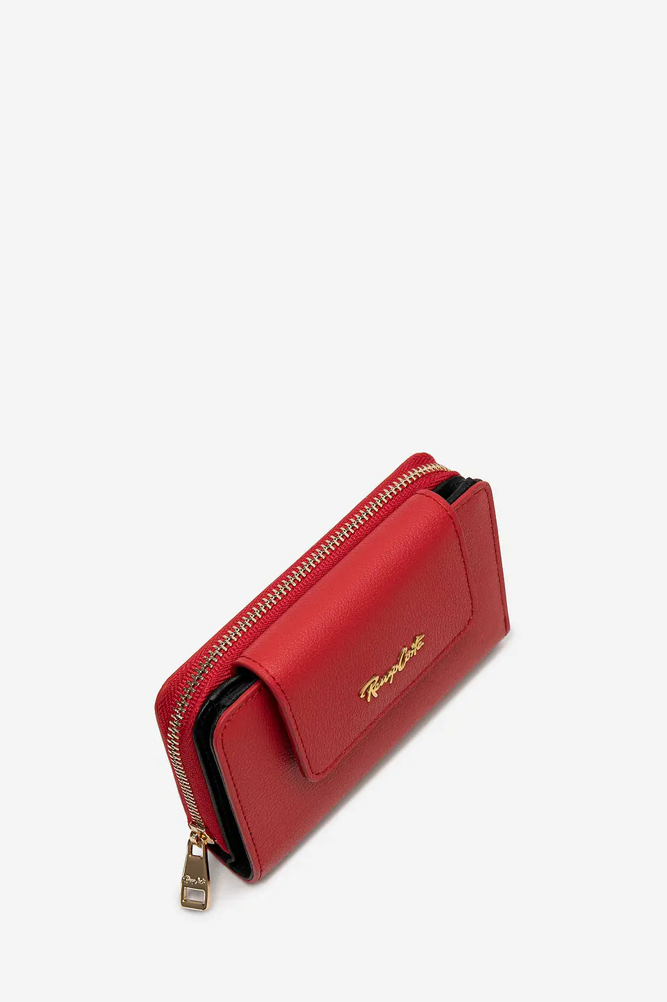 Billetera Cuero Zip Pocket 12