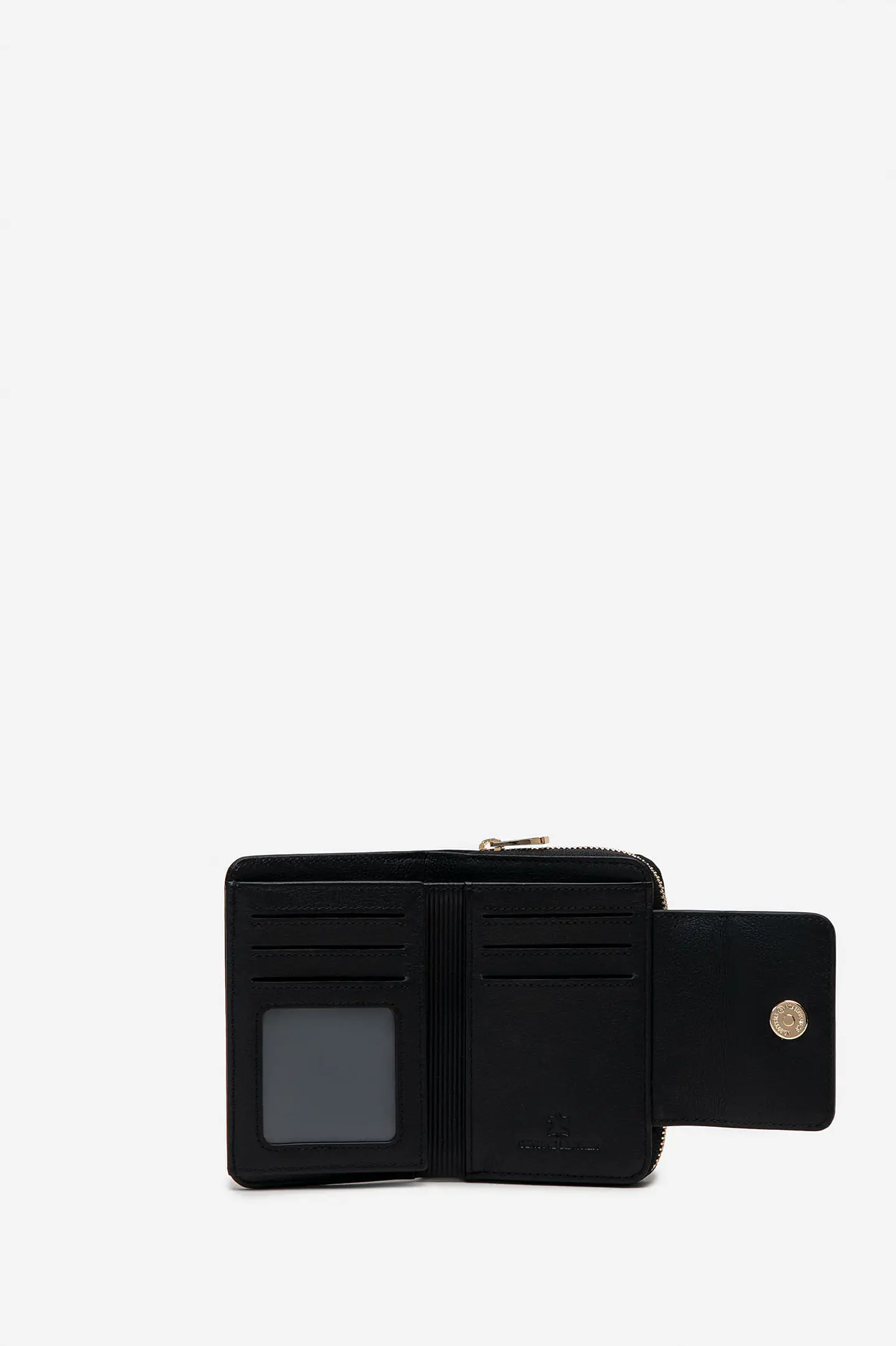 Billetera Cuero Zip Pocket 23