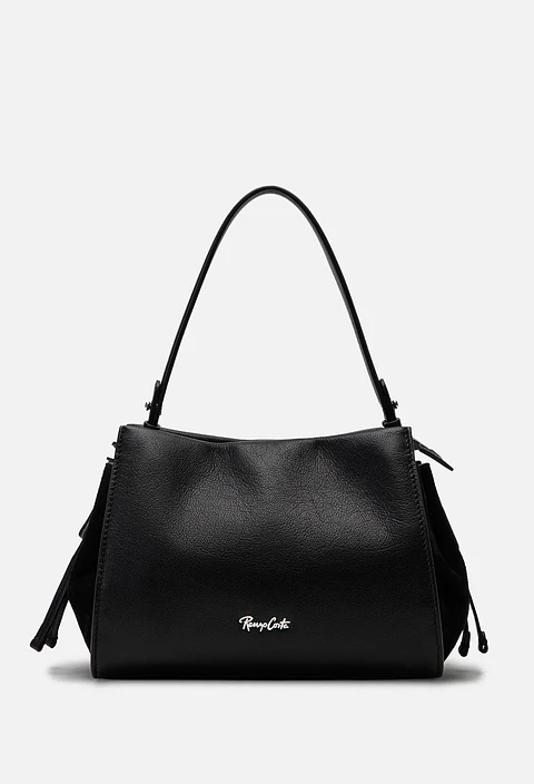 Cartera De Cuero Suede Muse