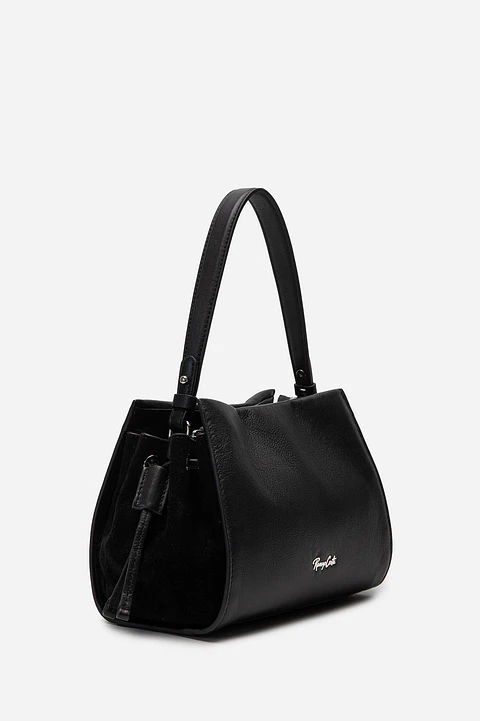 Cartera De Cuero Suede Muse