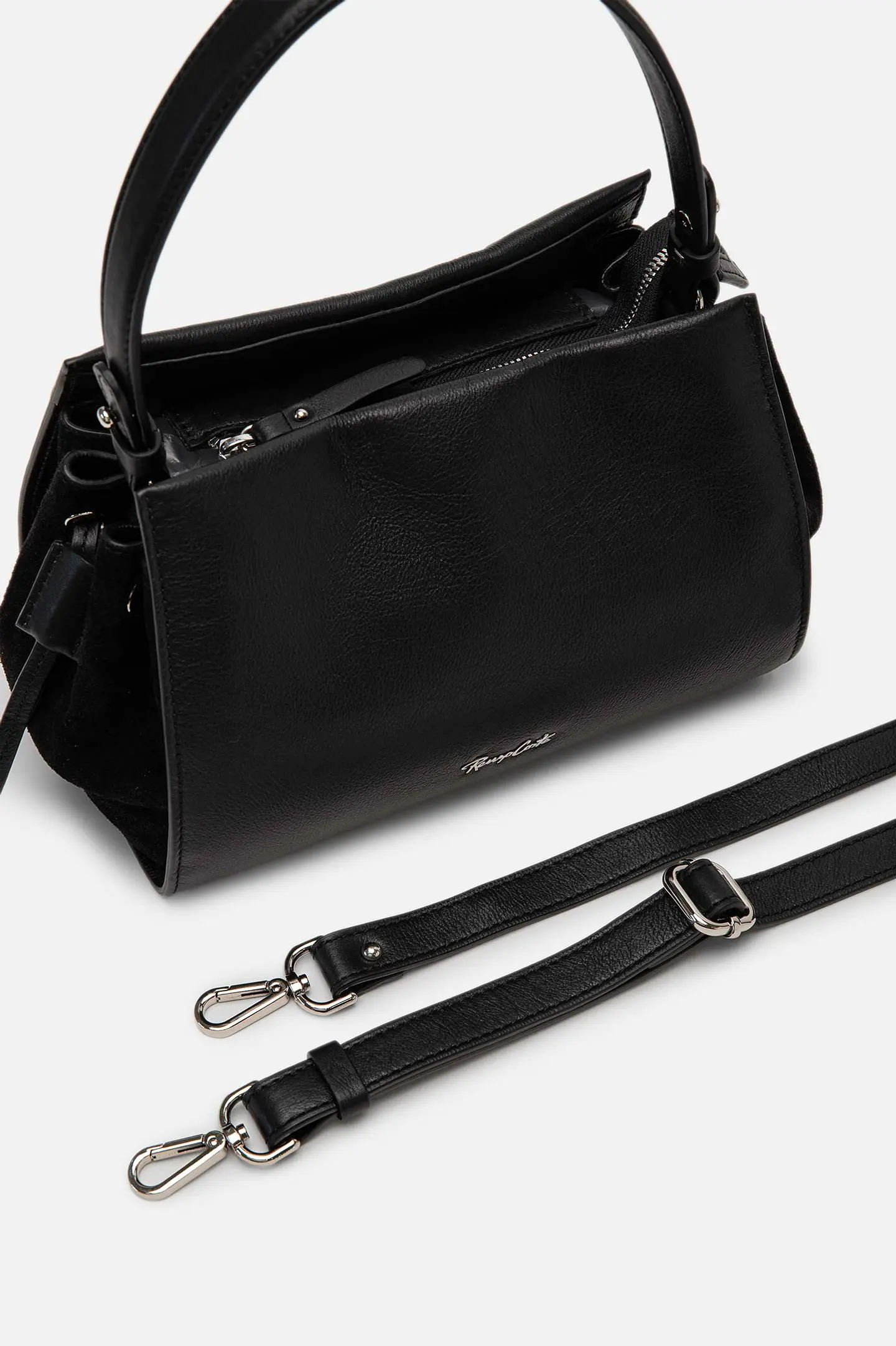 Cartera De Cuero Suede Muse 5
