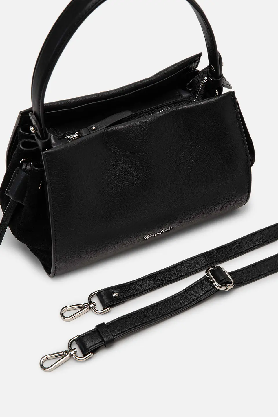 Cartera De Cuero Suede Muse 5