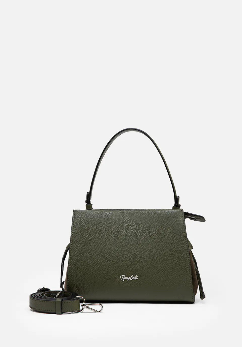 Cartera De Cuero Suede Muse 19