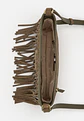 Morral De Gamuza Flecos Boho - Miniatura 2
