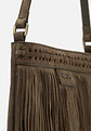 Morral De Gamuza Flecos Boho - Miniatura 7
