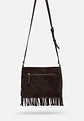 Morral De Gamuza Flecos Boho - Miniatura 8