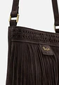 Morral De Gamuza Flecos Boho - Miniatura 13