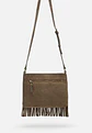 Morral De Gamuza Flecos Boho - Miniatura 15