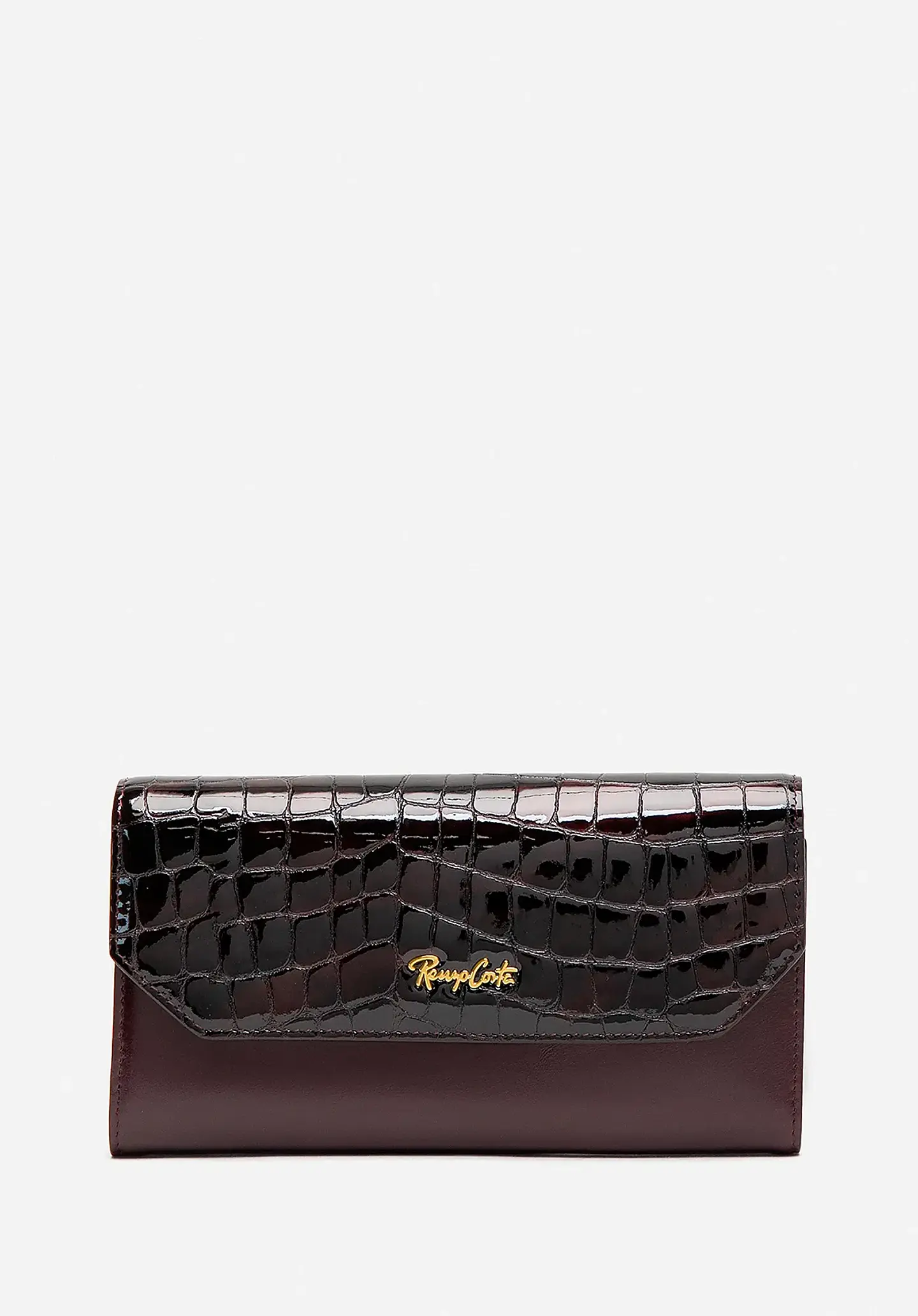 Billetera Cuero Croco Glow 3