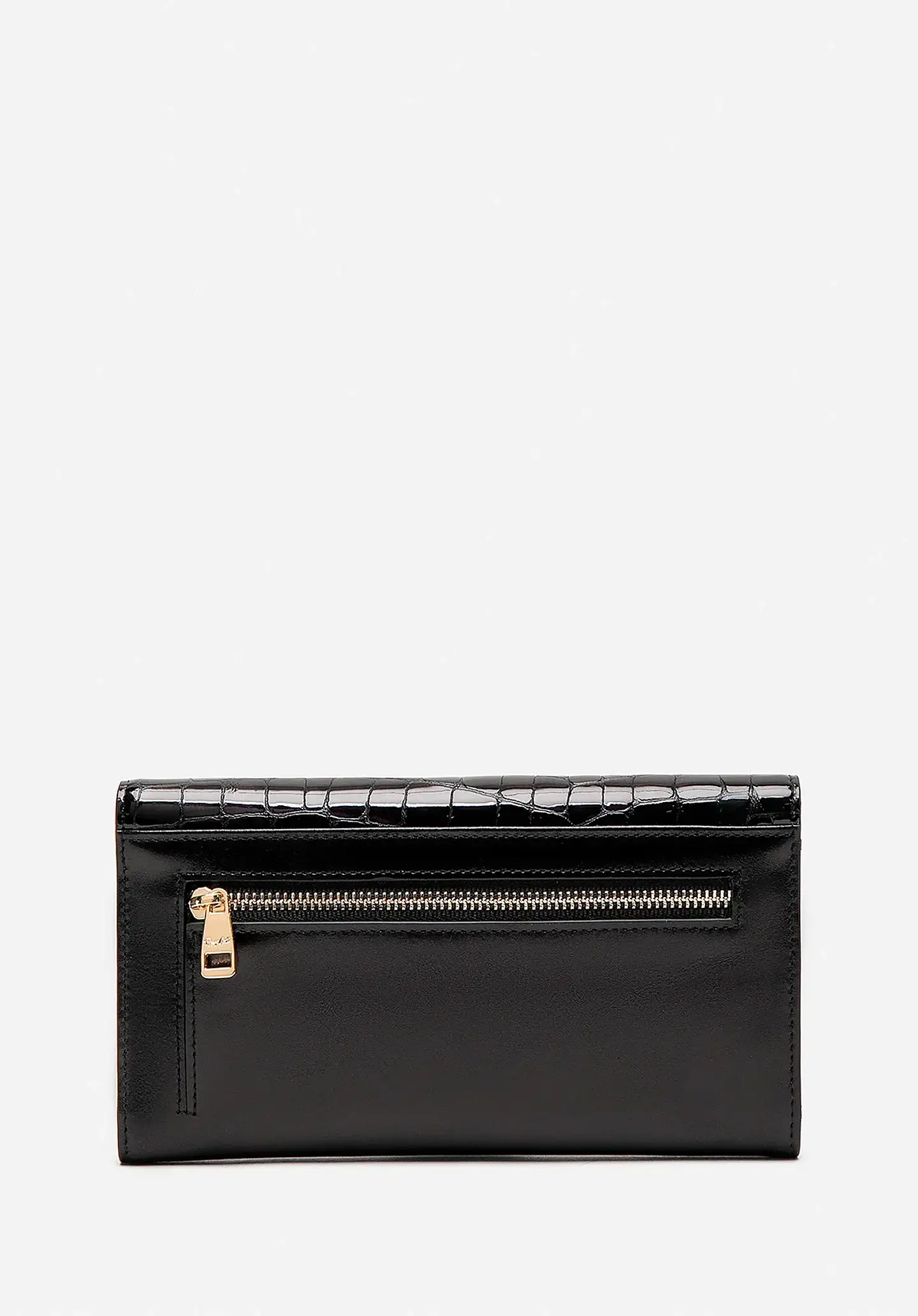 Billetera Cuero Croco Glow 18