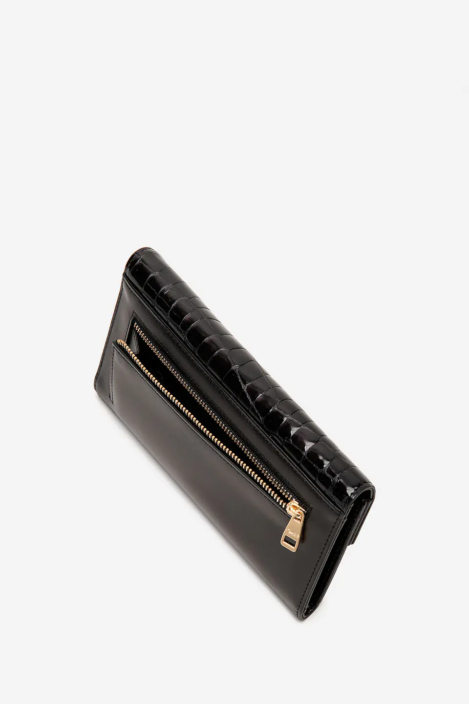 Billetera Cuero Croco Glow 20