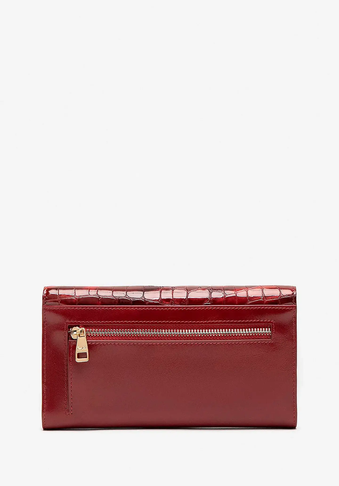 Billetera Cuero Croco Glow 24