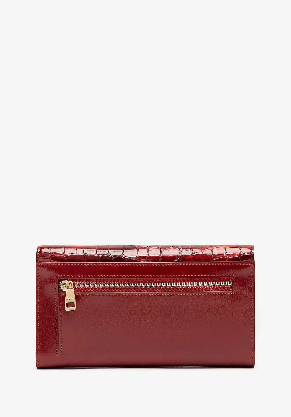 Billetera Cuero Croco Glow 24