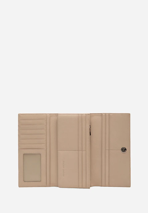 Billetera Cuero Drape Maxi