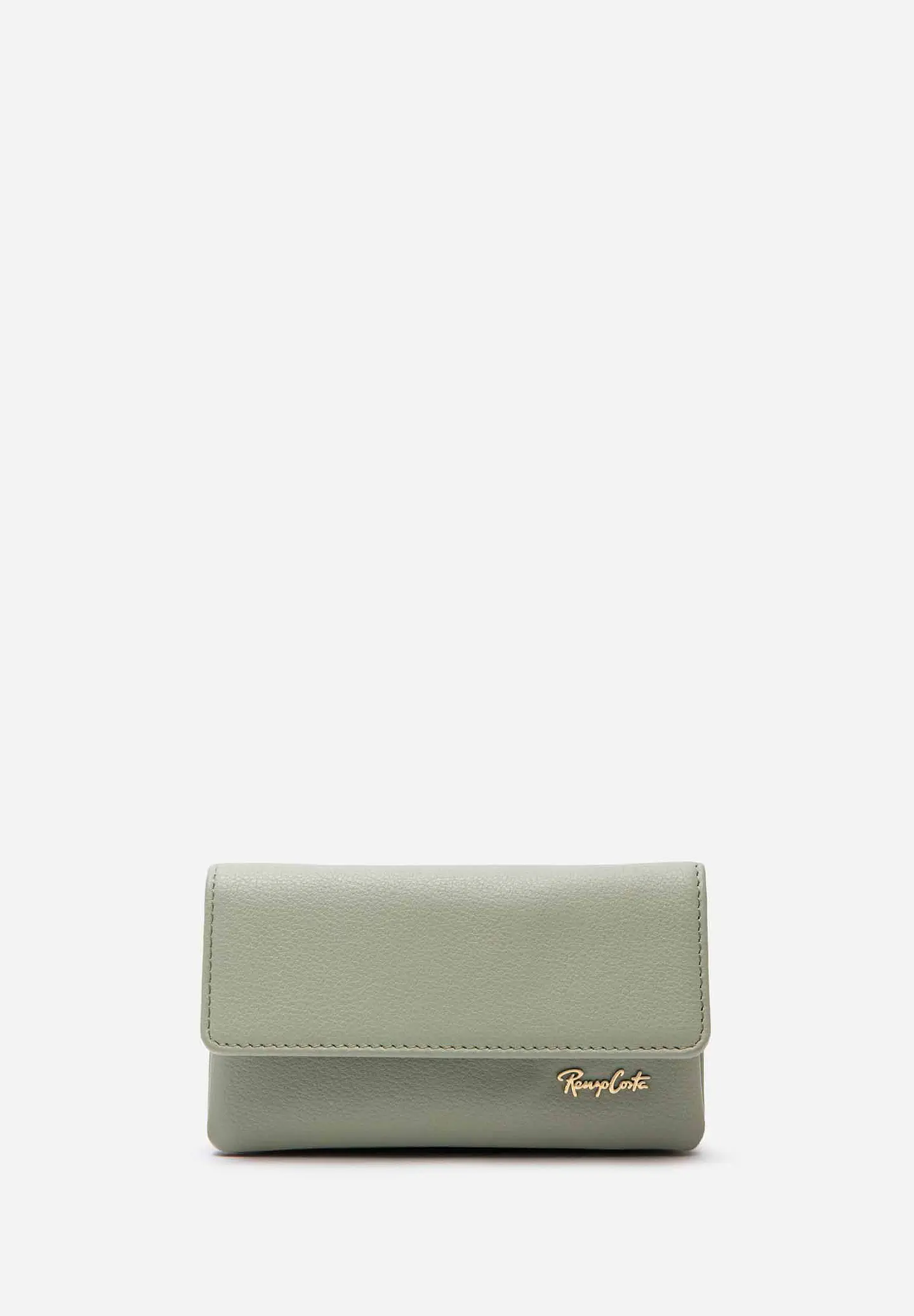 Monedero Cuero Mini Flap 12