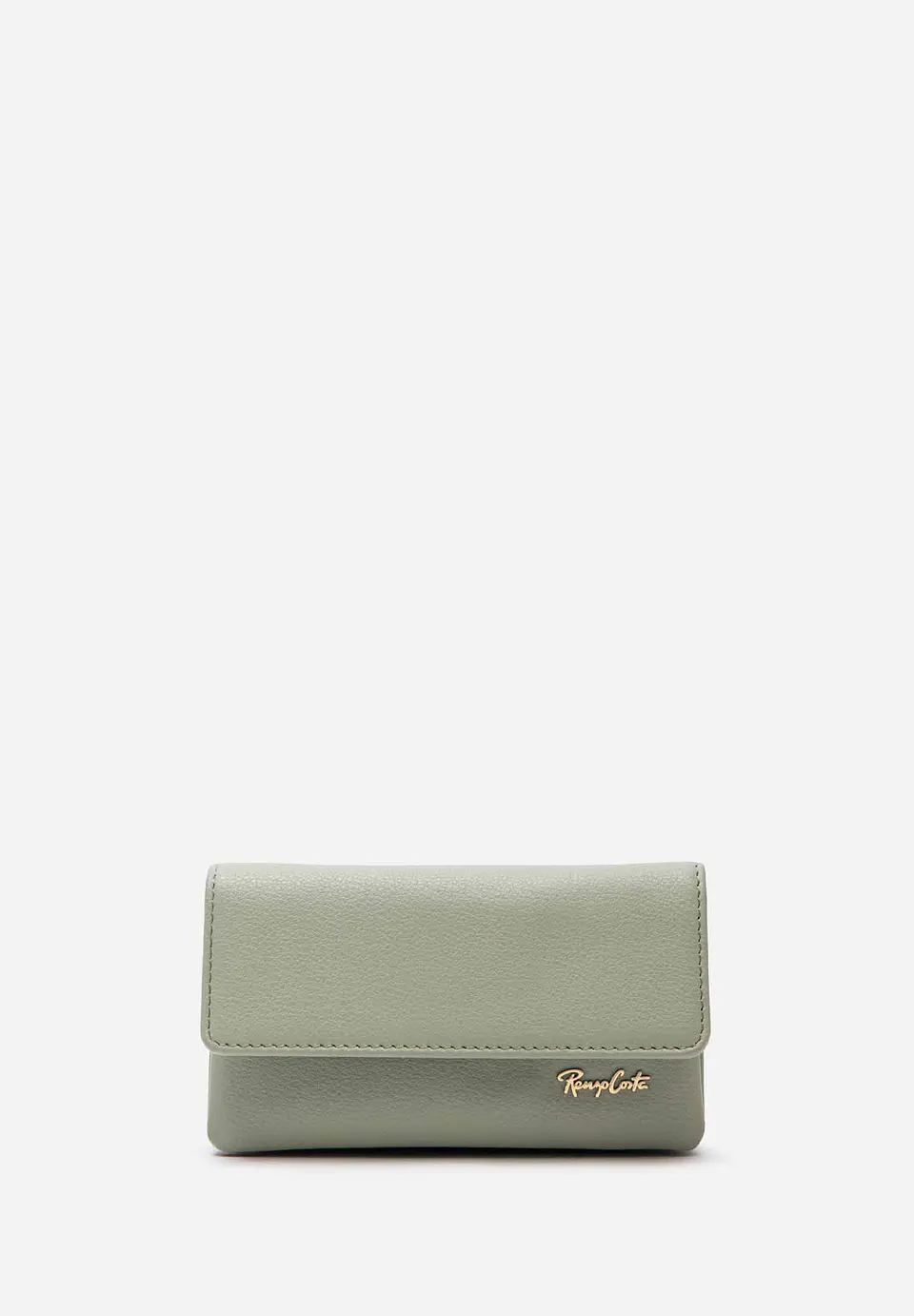 Monedero Cuero Mini Flap 12