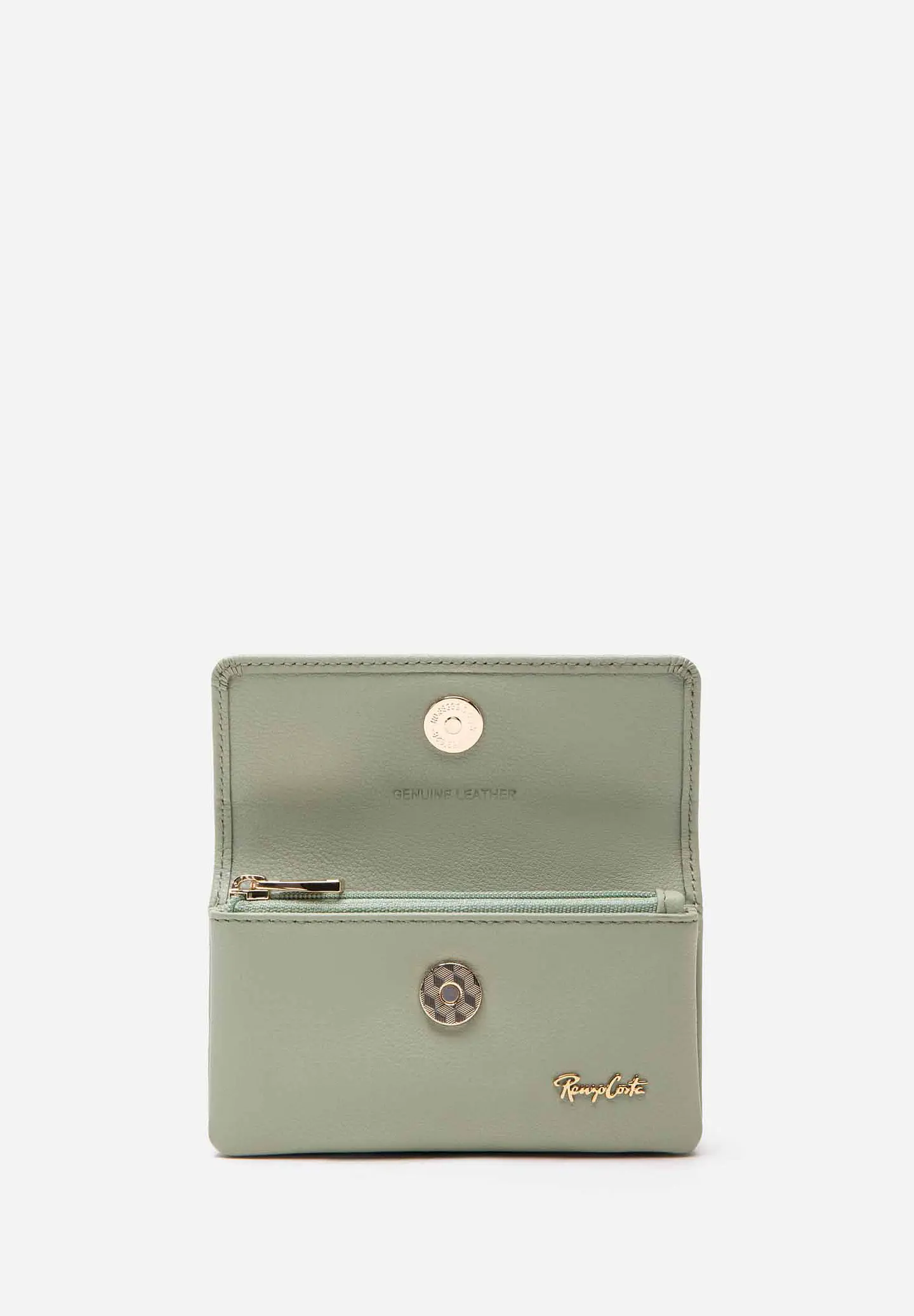 Monedero Cuero Mini Flap 15