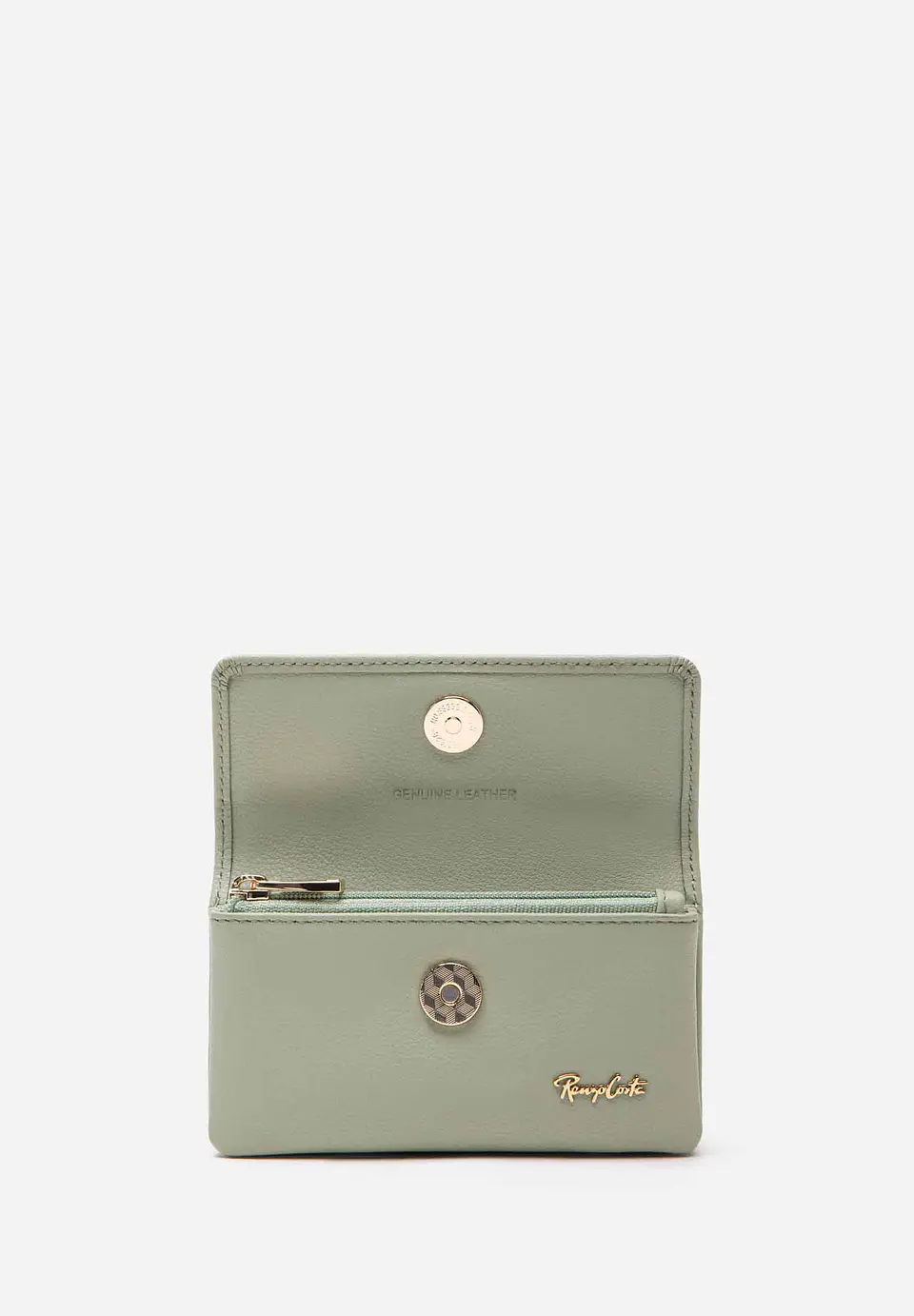 Monedero Cuero Mini Flap 15