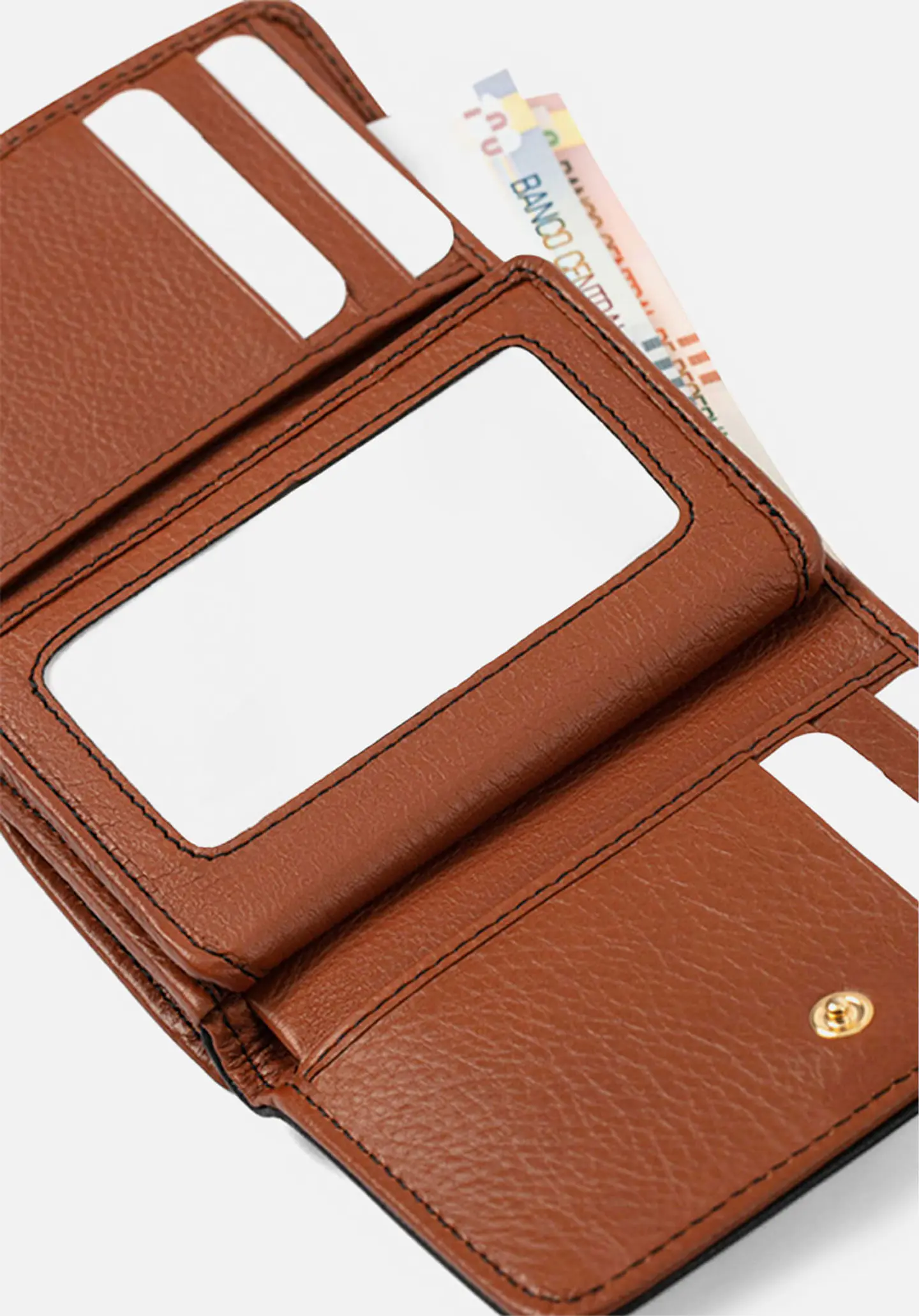 Billetera Pequeña Coleccion Capsula 73 Mustard 34