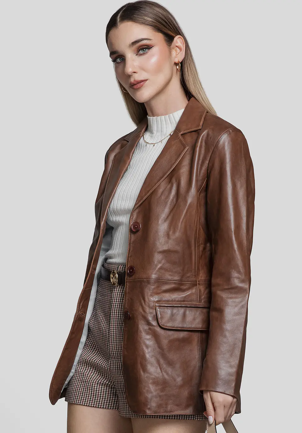 Saco Cuero Atelier 11