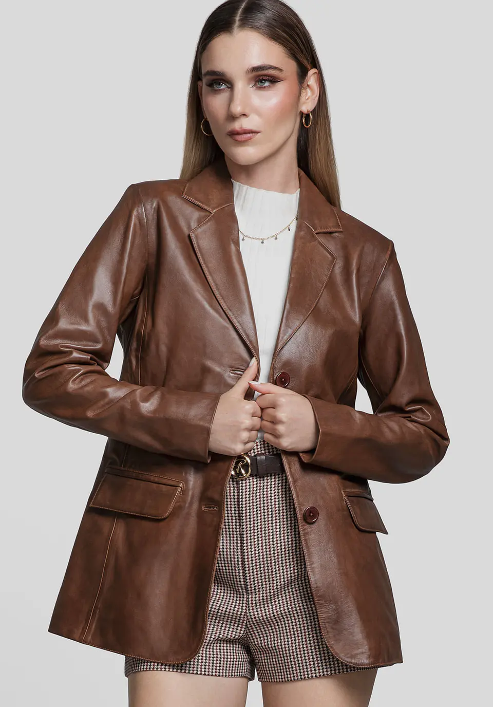 Saco Cuero Atelier 13