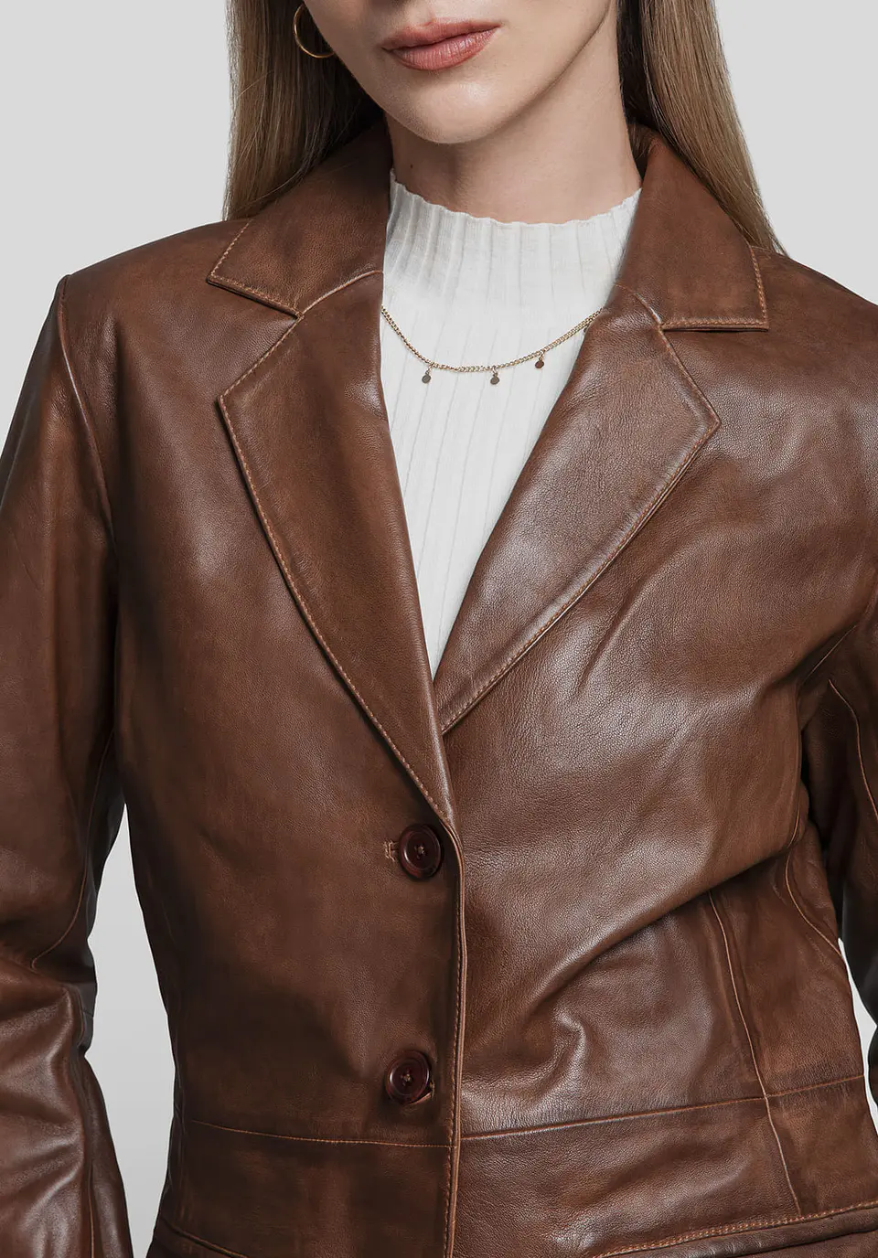 Saco Cuero Atelier 15