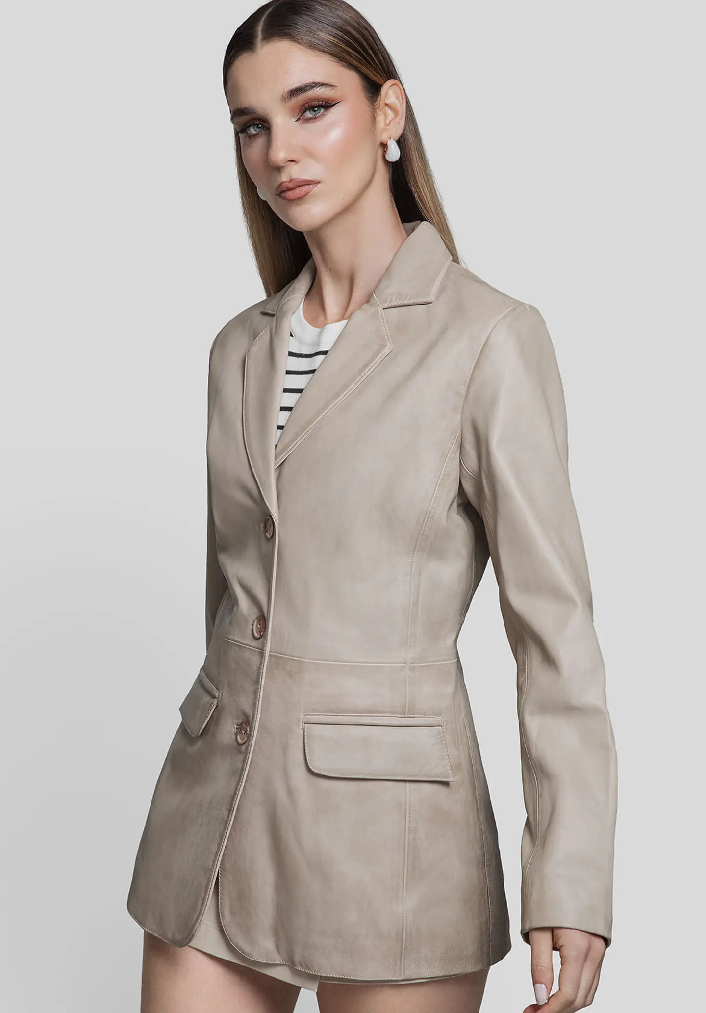 Saco Cuero Atelier 29
