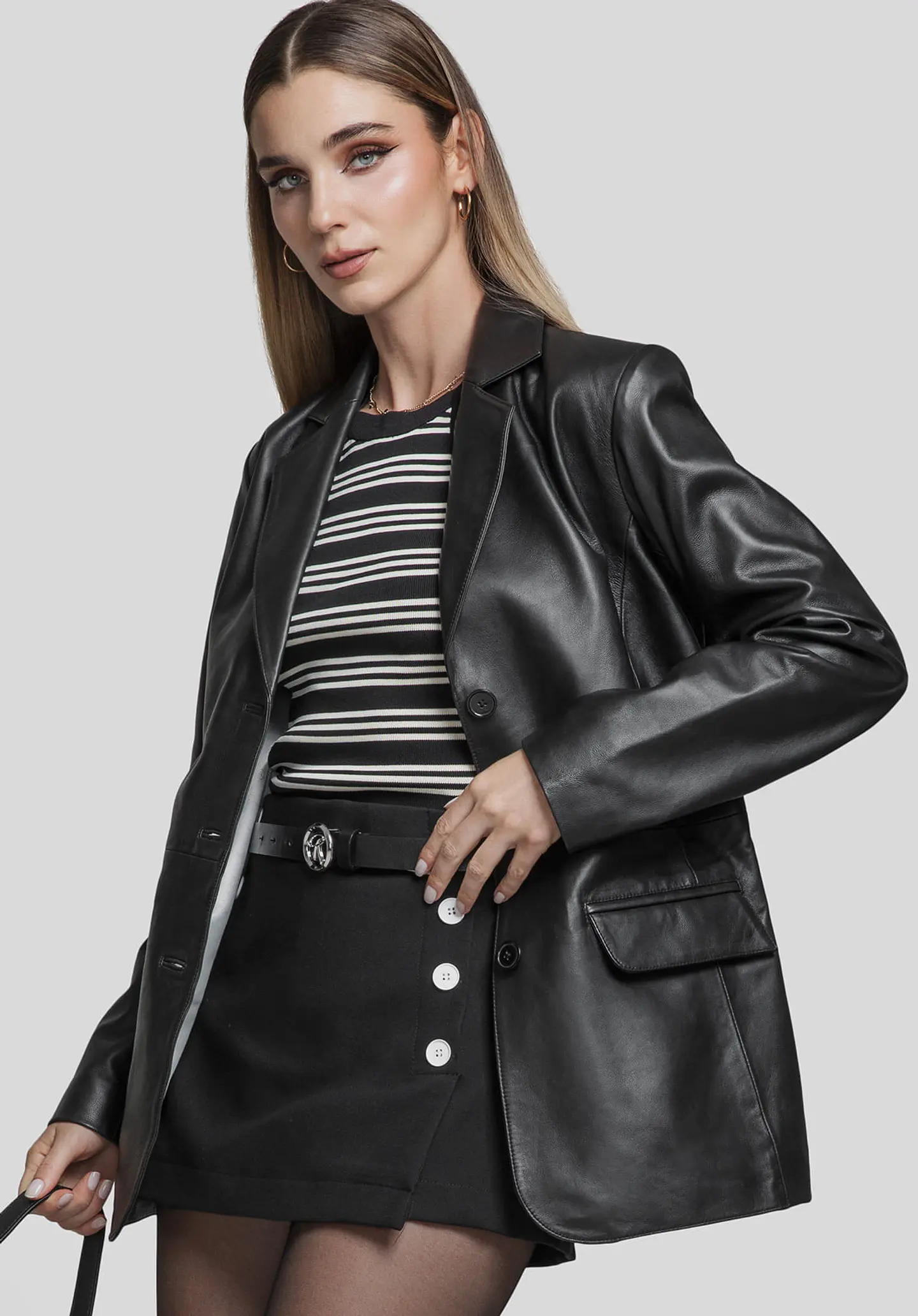 Saco Cuero Atelier 70